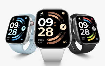 Redmi готовит запуск умных часов Watch 6 с крупным AMOLED-дисплеем и автономностью до 24 дней
