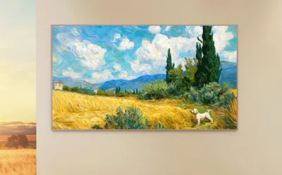 TCL представила A400 Pro — QD-Mini LED ТВ с 4K 144 Гц, ИИ-генерацией искусствa и галерейным дизайном