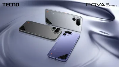 TECNO представила POVA Curve 2 5G с аккумулятором 8000 мАч в ультратонком корпусе