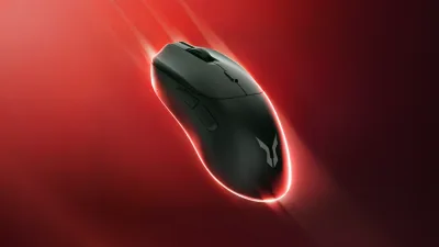 Lenovo представила сверхлёгкую игровую мышь весом 59 г с флагманским сенсором PAW3395